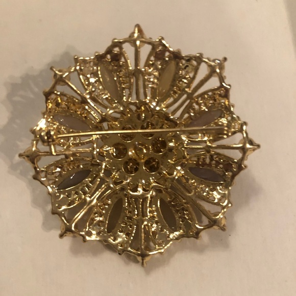 Vintage Rhinestone Brooch - Picture 2 of 3